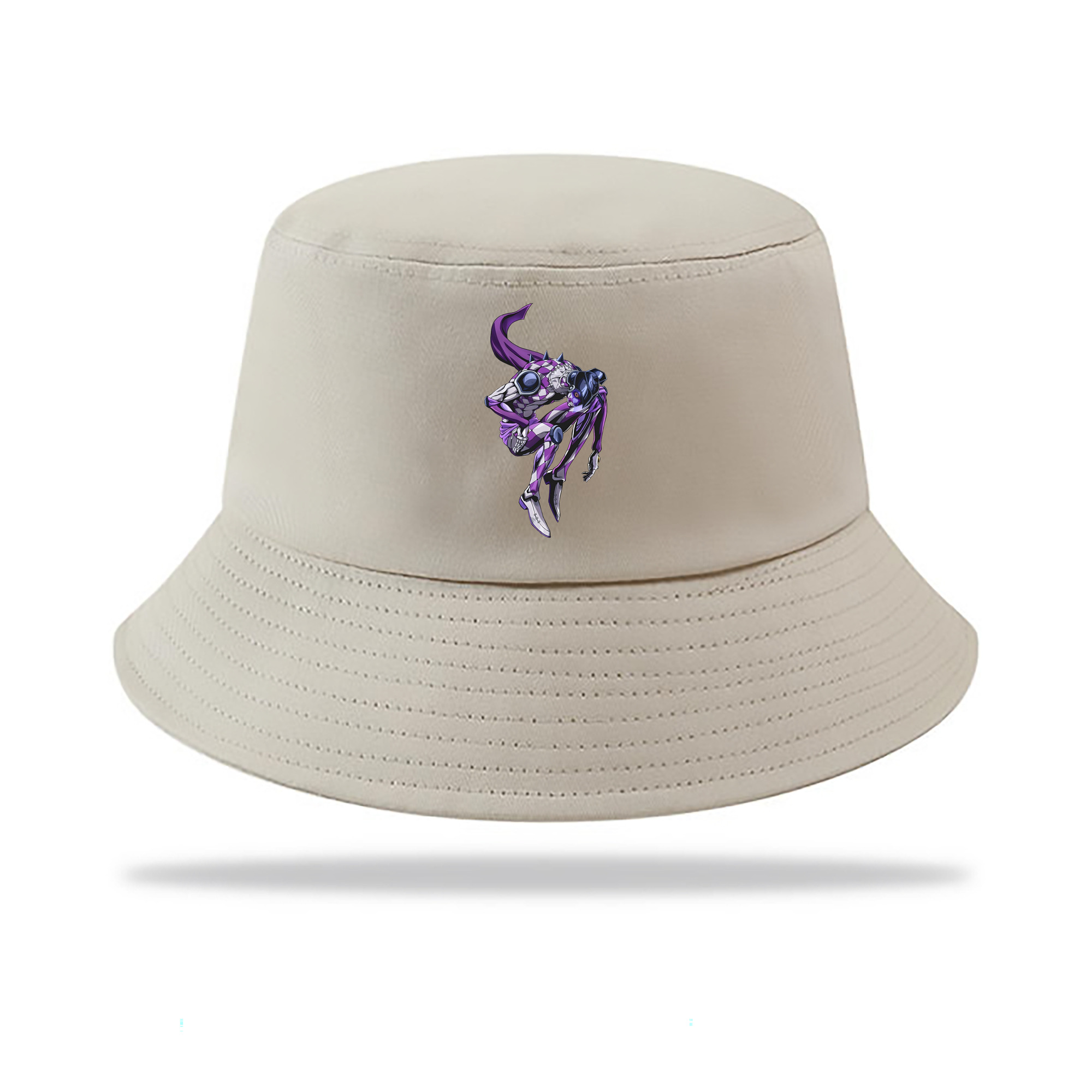 （画像用） ジョジョの奇妙な冒険 パンナコッタ?フー JoJo's Bizarre Adventure Pannacotta Fugo アウトドア日除けバケットハット